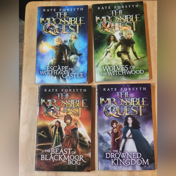 The Impossible Quest Series Books Lot of 4 PB books by Kate Forsyth #1-4 VG Cond - Picture 3 of 12